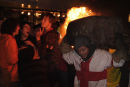 Ottery St Mary burning tar barrels 2